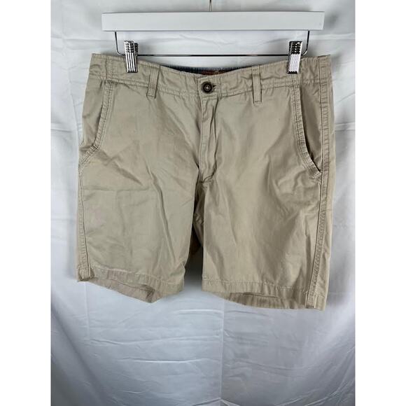 Red Camel Flat Front Stretch khaki Mens Shorts size 34 - Picture 1 of 7